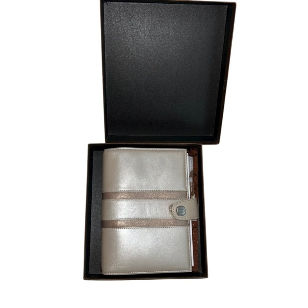 Cross 1816 Collection khaki beige leather classic organizer book NIB 2010